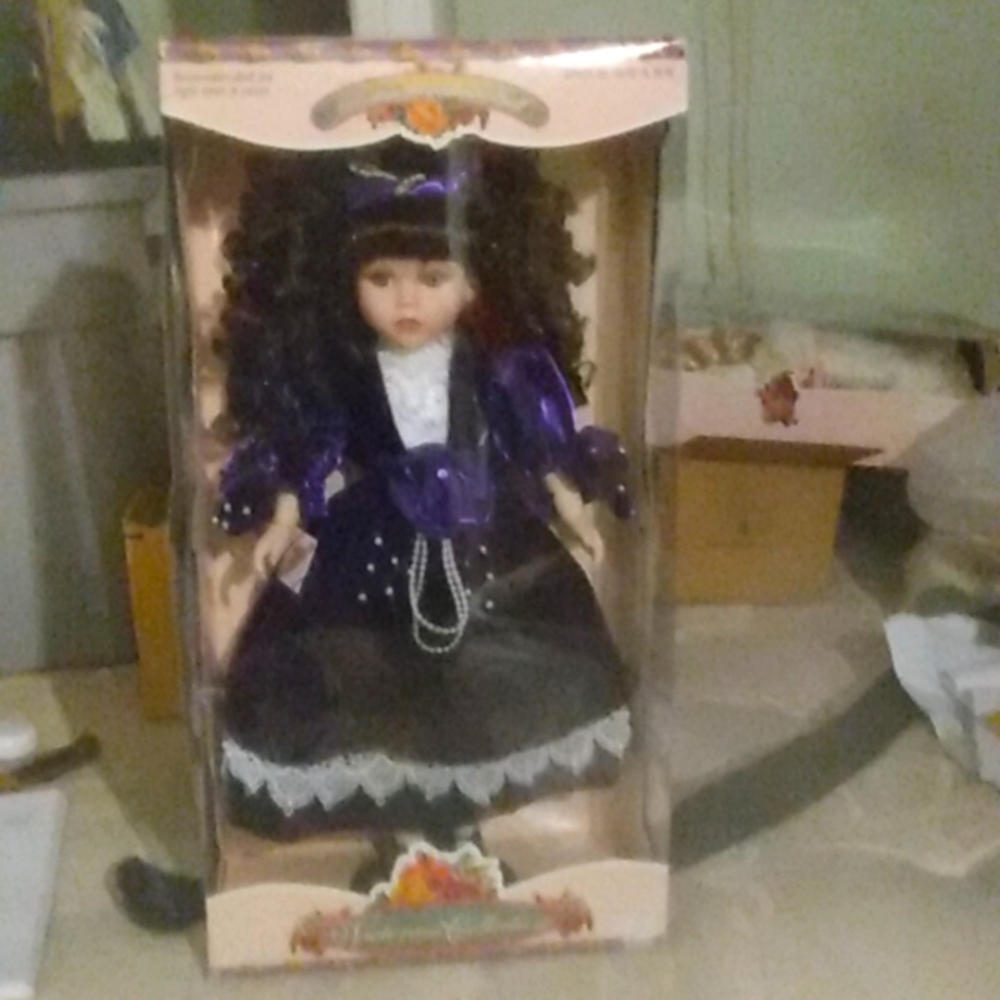 Porcelain girl doll.